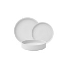 White 12 Piece Porcelain Dinnerware Set