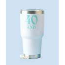 40th Birthday Gifts Tumbler Set