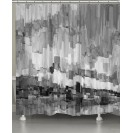 Grey Glacier Shower Curtain