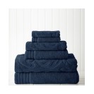 Jacquard/Solid Medallion Swirl Towel Set